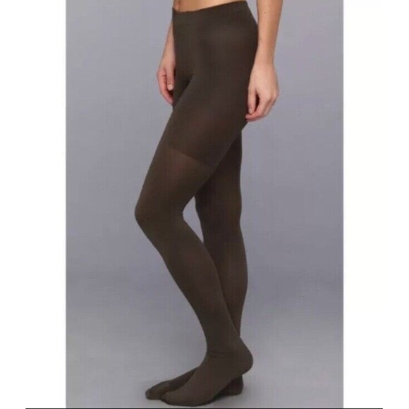 Spanx Tight-End Tights Women’s C Green Ripe Olive Original Opaque Shaping New - Picture 9 of 9